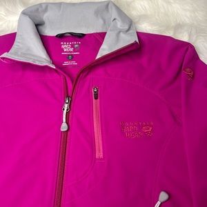 Mountain Hardware Women’s Pink Zip Windbreaker jacket Size XS